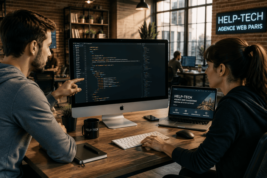 Création de site internet sur-mesure à Paris 18ᵉ — développement WordPress et refonte de site