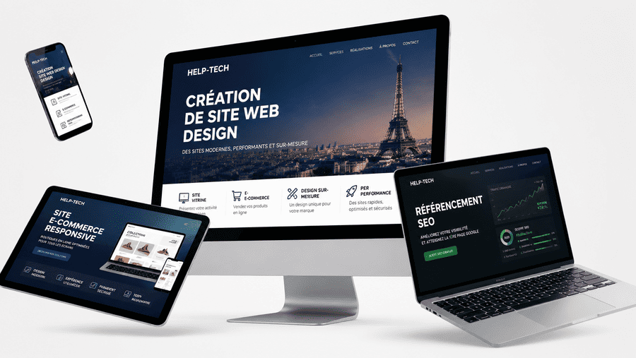 Création de boutique e-commerce et site vitrine WordPress à Viry-Châtillon (91)